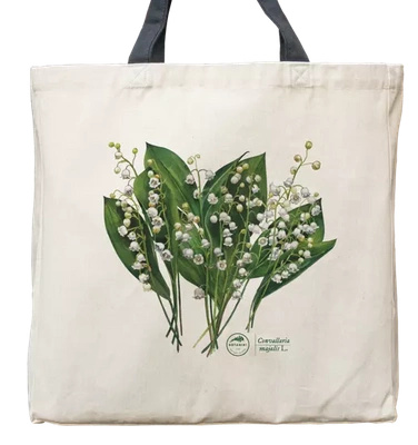 Lily of the valley — premium cotton bag