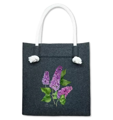 Common lilac — premium felt bag