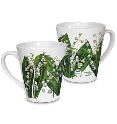 Lily of the valley — latte mug