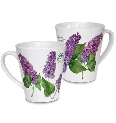 Common lilac — latte mug