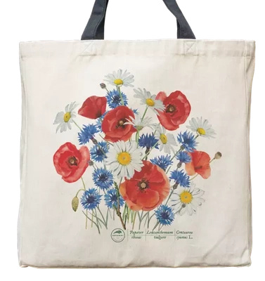 Wildflowers — premium cotton bag