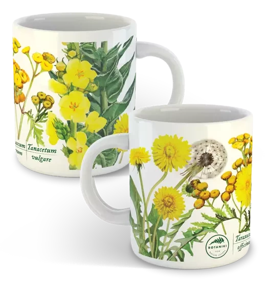 Golden herbs — classic mug
