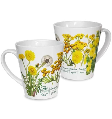 Golden herbs — latte mug