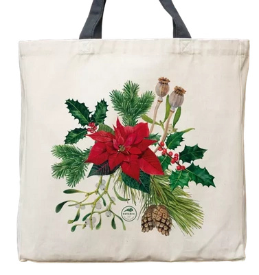 Winter bouquet — premium cotton bag