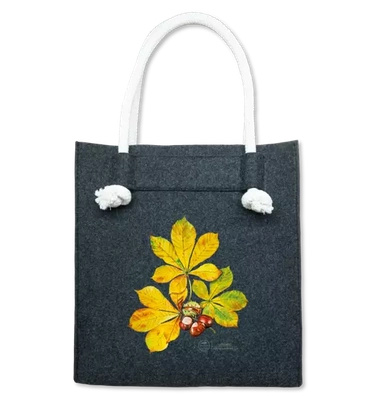 Horse chestnut — premium felt bag