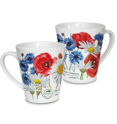 Wildflowers — latte mug