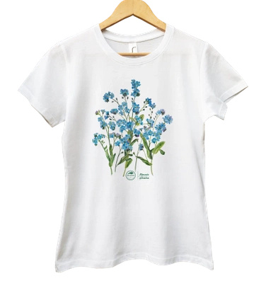 Forget-me-nots — women's t-shirt