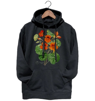 Garden nasturtiums — hoodie