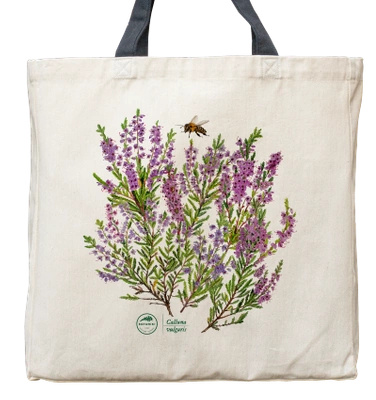 Common heather — cotton bag