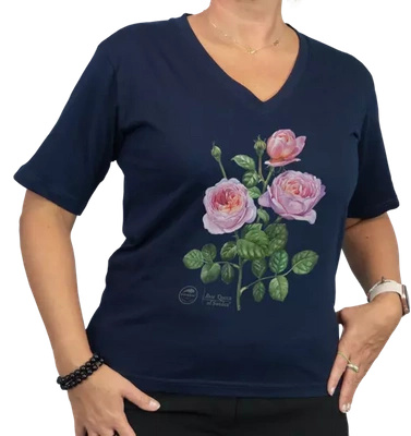 Rose 'Queen of Sweden' — premium  t-shirt