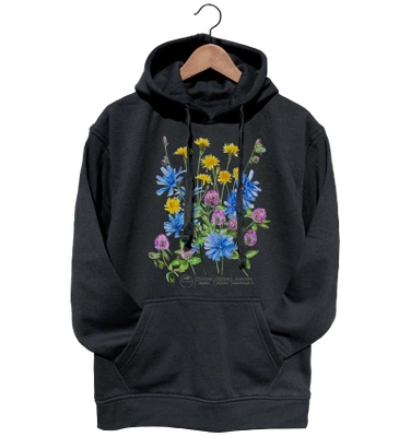 Roadside flowers — hoodie