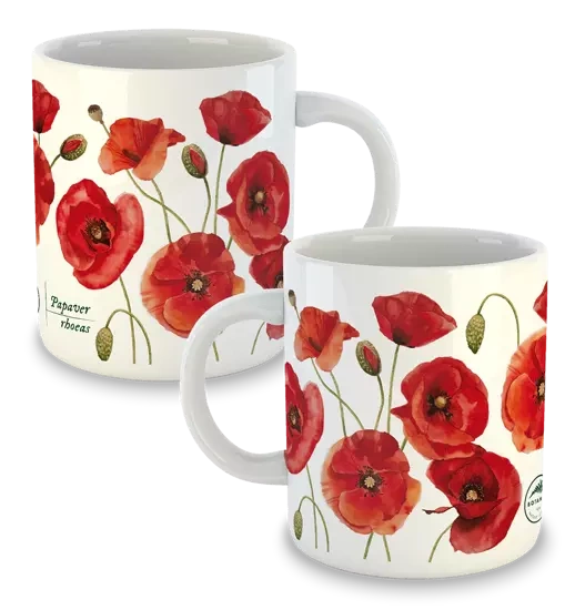 Common poppies — classic mug