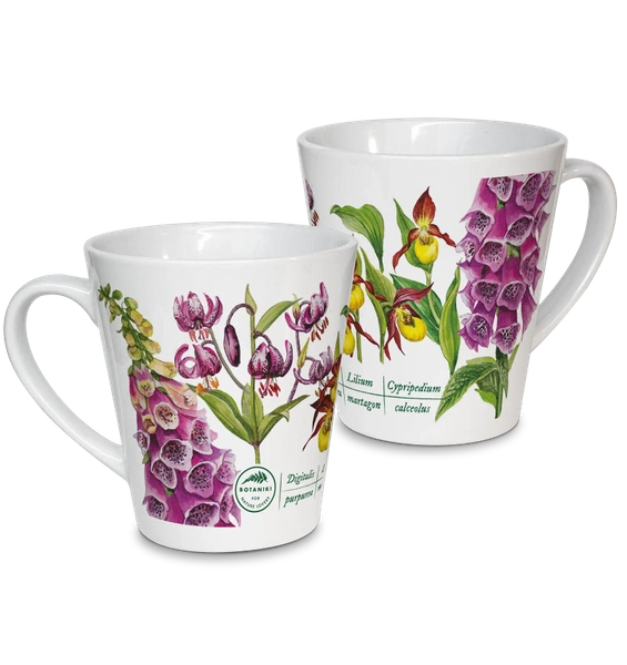 Forest flowers — latte mug