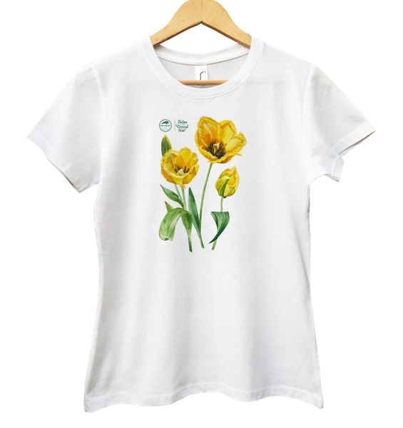 Tulip 'Crystal Star' — women's t-shirt