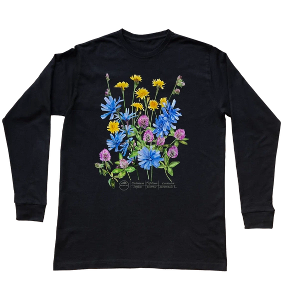 Roadside flowers — long sleeve t-shirt