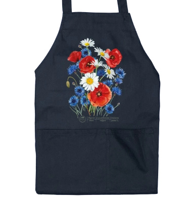 Wildflowers — apron with pockets