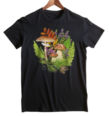 Autumn treasures of the woods — classic t-shirt