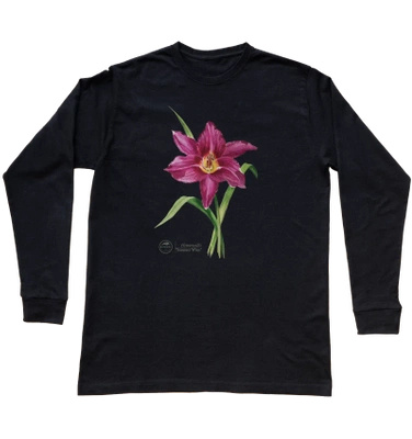 Summer Wine daylilies — long sleeve t-shirt