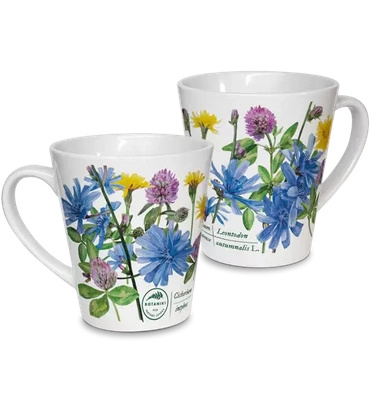 Roadside flowers — latte mug