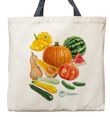 Cucurbit vegetables — premium cotton bag