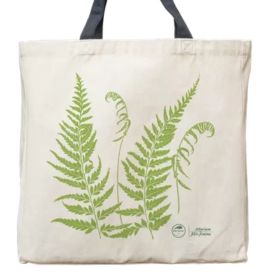 Lady fern — premium cotton bag