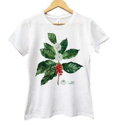 Coffea arabica — women's t-shirt