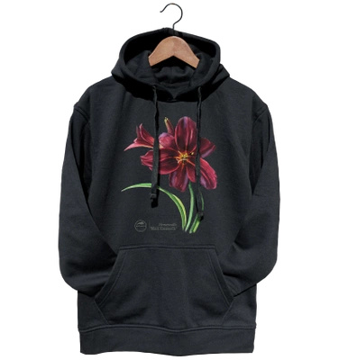 Daylilies 'Black Emanuelle' — hoodie