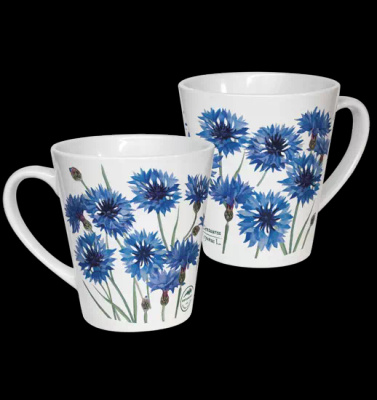 Cornflowers — latte mug