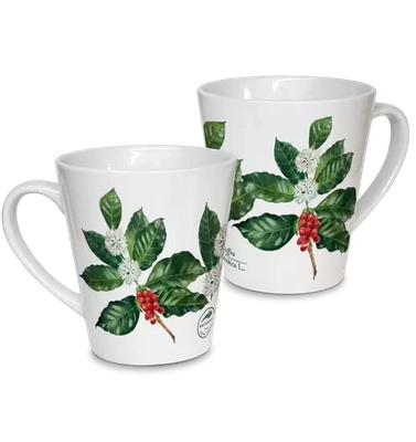 Coffea arabica — latte mug