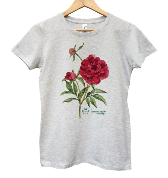 Chinese peony 'Red Magic' — women's t-shirt