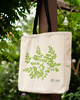 Maidenhair fern — premium cotton bag