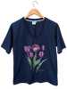 Tulip 'Negrita' — premium  t-shirt