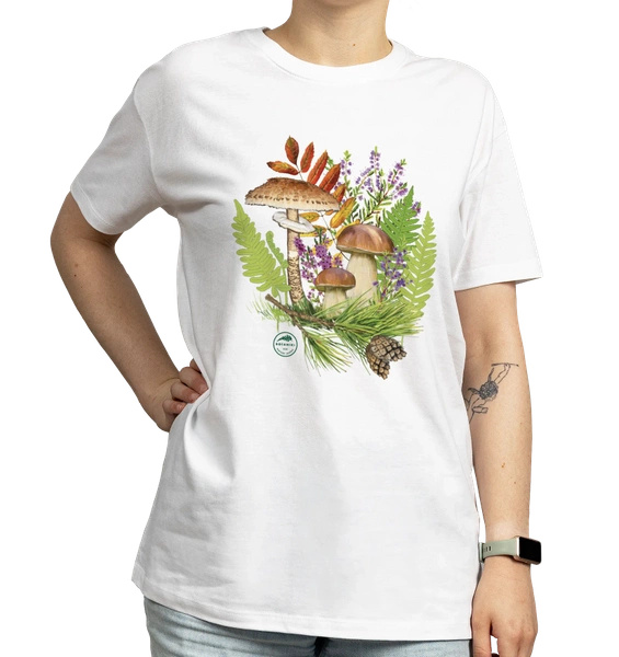 Autumn treasures of the woods — classic t-shirt