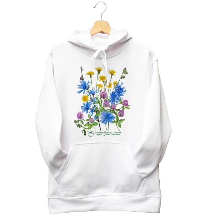 Roadside flowers — hoodie