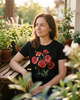 Common poppies — women's t-shirt