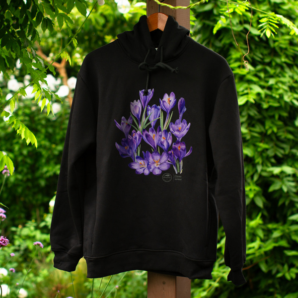 Spring crocus — premium hoodie