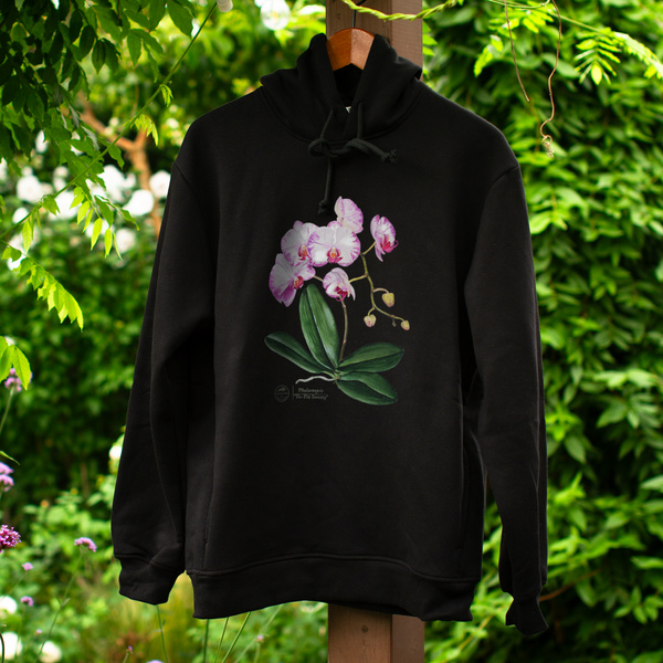 Orchid phalaenopsis — premium hoodie