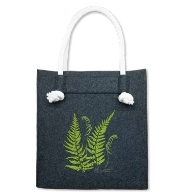 Lady fern — premium felt bag