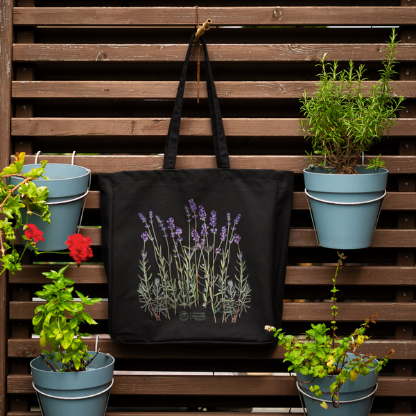 Lavender 'Hidcote' — premium cotton bag