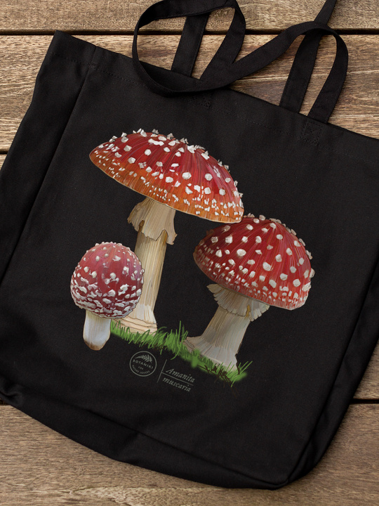 Fly agaric — premium cotton bag