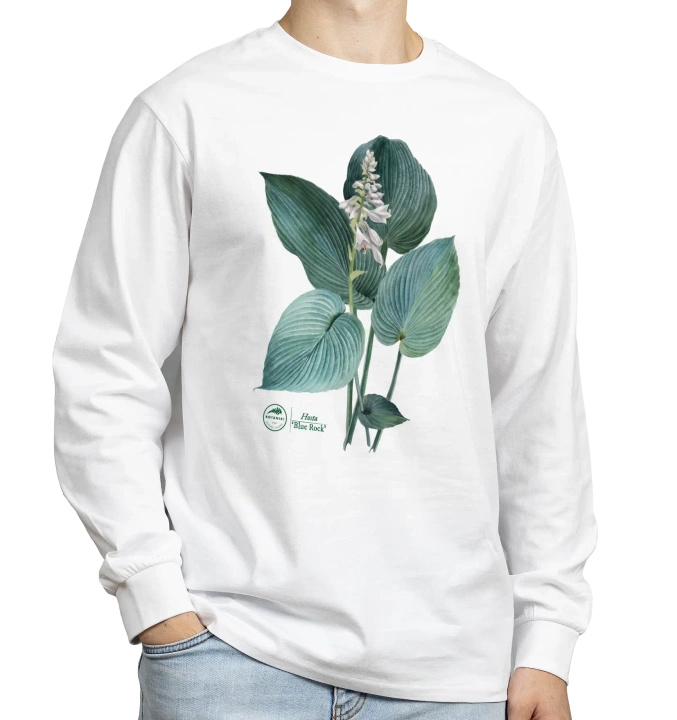 Hosta 'Blue Rock' — long sleeve t-shirt