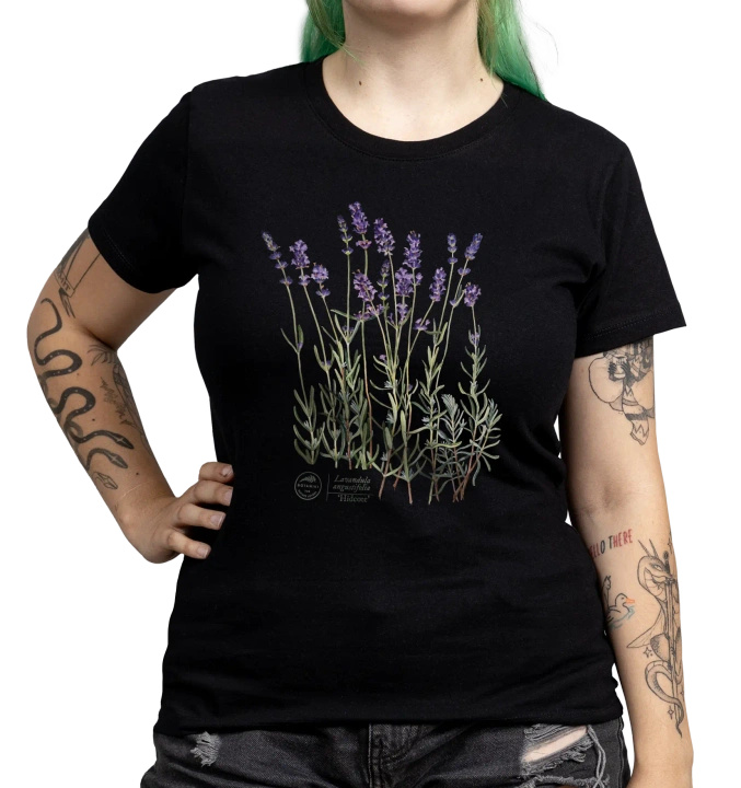 Lavender 'Hidcote' — women's t-shirt
