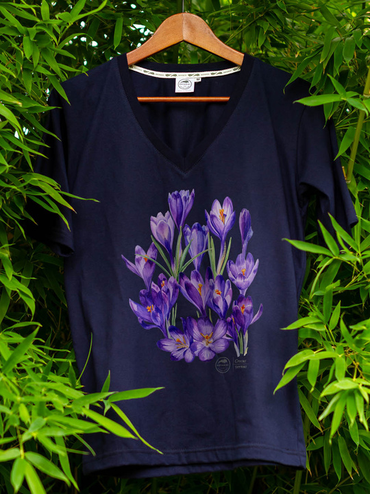 Spring crocus — premium t-shirt