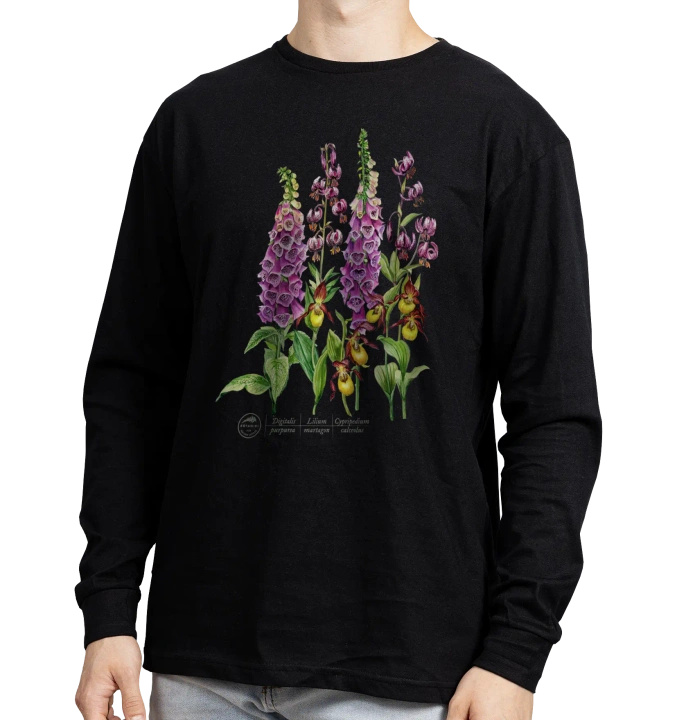 Forest flowers — long sleeve t-shirt