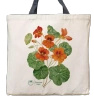 Garden nasturtiums — premium cotton bag