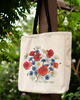 Wildflowers — premium cotton bag