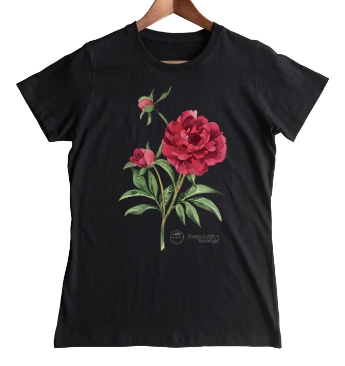 Chinese peony 'Red Magic' — women's t-shirt