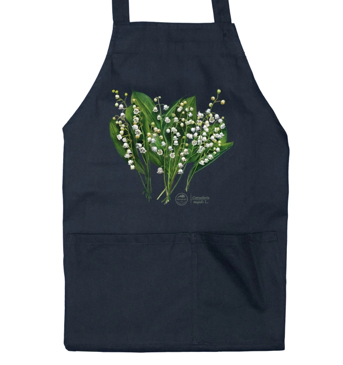 Lily of the valley — apron with pockets