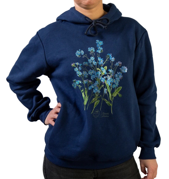 Forget-me-nots — premium hoodie