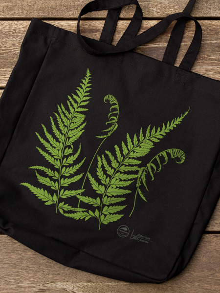 Lady fern — premium cotton bag